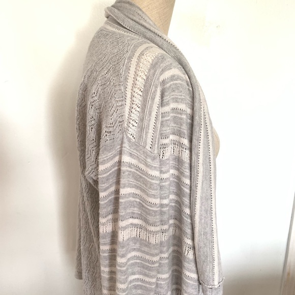 Calvin Klein white and grey cardigan! - Picture 3 of 5